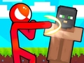 Mchezo Stickman vs Villager: Save the Girl