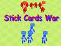 Mchezo Stick Cards War