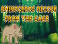 Mchezo Rhinoceros Rescue from the Cage