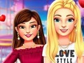 Mchezo BFFs High School First Date Look