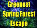 Mchezo Greenest Spring Forest Escape 