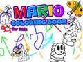 Mchezo Mario Coloring Book for kids