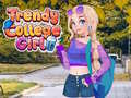 Mchezo Trendy College Girl