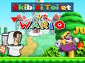 Mchezo Skibidi Toilet vs Wario