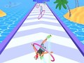 Mchezo Hula Hoop Race