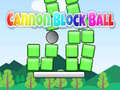 Mchezo Cannon Block Ball