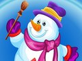 Mchezo Snowman Dress up