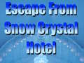 Mchezo Escape From Snow Crystal Hotel