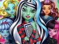 Mchezo Monster Girls High School Squad