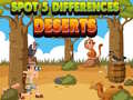 Mchezo Spot 5 Differences Deserts