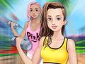 Mchezo Fitness Girls Dress Up