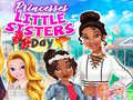 Mchezo Princesses Little Sisters Day