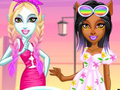 Mchezo Monster Girls Summer Vacation