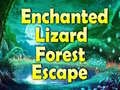 Mchezo Enchanted Lizard Forest Escape