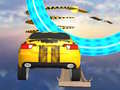 Mchezo Crazy racing in the sky
