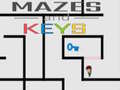 Mchezo Mazes and Keys