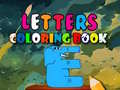 Mchezo Letters Coloring Book