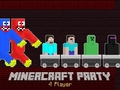 Mchezo MinerCraft Party 4 Player