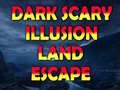 Mchezo Dark Scary Illusion Land Escape