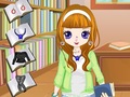 Mchezo Library Girl Dressup