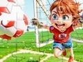 Mchezo Jigsaw Puzzle: Football Keeper