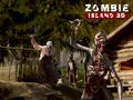 Mchezo Zombie Island 3D