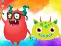 Mchezo Coloring Book: Monster 2