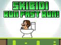 Mchezo Skibidi Run Fast Run!