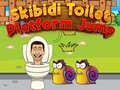 Mchezo Skibidi Toilet Platform Jump