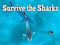 Mchezo Survive the Sharks
