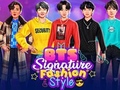 Mchezo BTS Signature Fashion Style