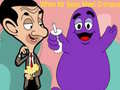 Mchezo When Mr Bean meet Grimace