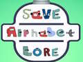 Mchezo Save the Alphabet lore