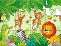Mchezo Jigsaw Puzzle: Animals In The Jungle