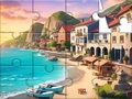 Mchezo Jigsaw Puzzle: Seaside Town
