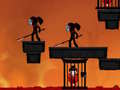 Mchezo Ninja Stickman Warrior HTML5