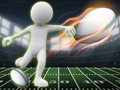 Mchezo Stickman Rugby Run And Kick