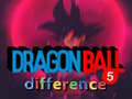 Mchezo Dragon Ball 5 Difference