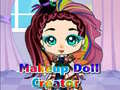 Mchezo Makeup Doll Creator