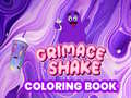 Mchezo Grimace Shake Coloring Book