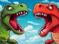 Mchezo Dino World: Merge & Fight