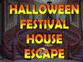 Mchezo Halloween Festival House Escape