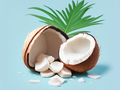 Mchezo Coloring Book: Coconut