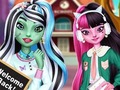 Mchezo Monster Girls Back To School