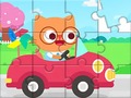 Mchezo Jigsaw Puzzle: Driving Car
