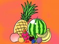 Mchezo Coloring Book: Fruits