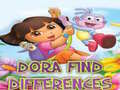 Mchezo Dora find differences
