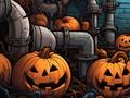 Mchezo Spooky Pipes Puzzle