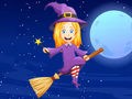 Mchezo Coloring Book: Halloween Girl