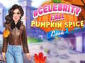 Mchezo Celebrity Fall Pumpkin Spice Looks